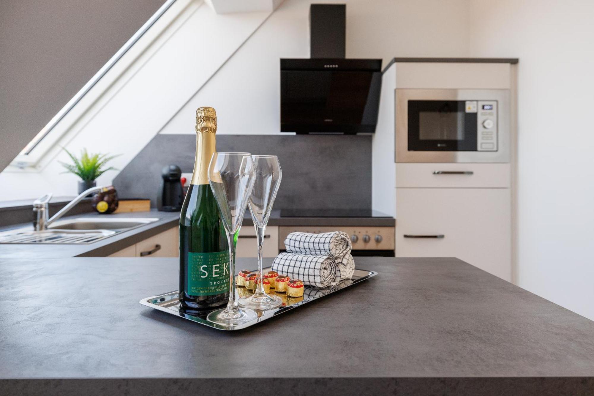 Symphony Apartments 38 - Modern Loft With Terrace And Grill In Central Location Bécs Kültér fotó